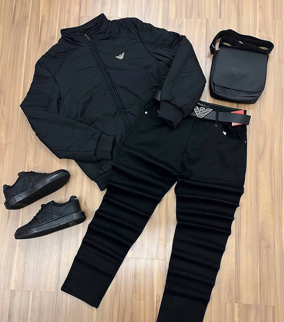 Kit Armani All Black