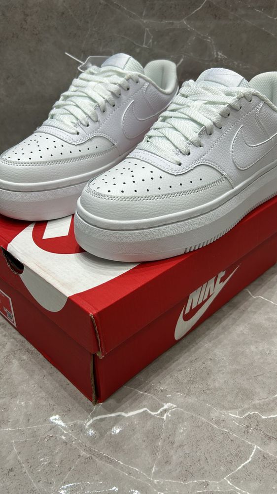 Tenis Nike Court Vision Alta - Branco
