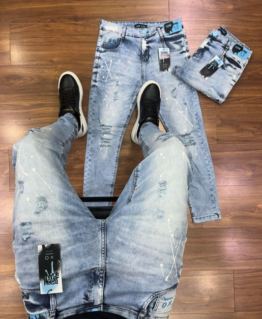 Calça Jogador - Azul Claro