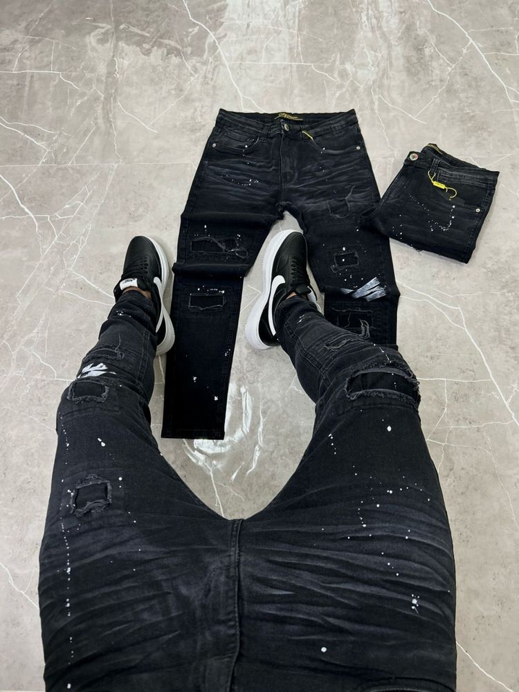 Calça Jogador - Preta Com Branco